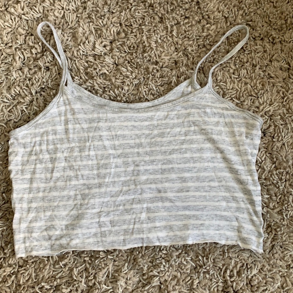 Striped Cropped Tank top